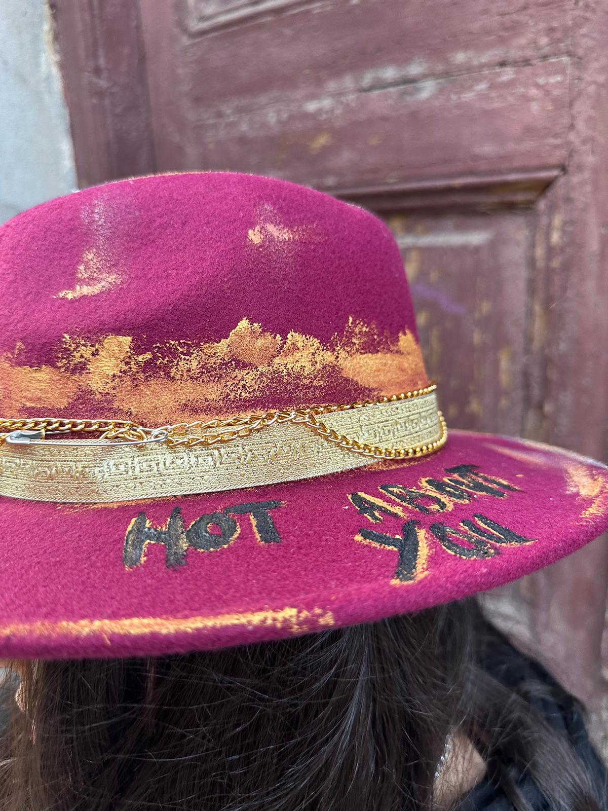 Artistic Hat - Handpainted Premium - Allabout_painting