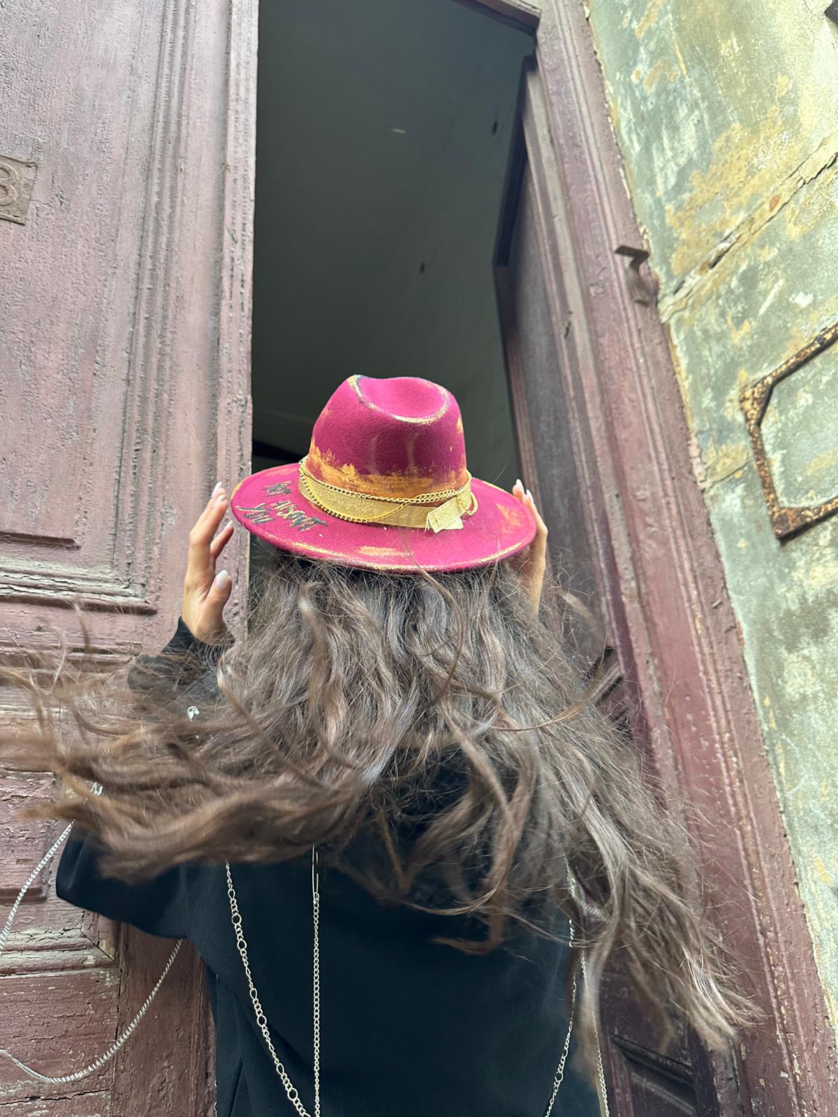 Artistic Hat - Handpainted Premium - Allabout_painting