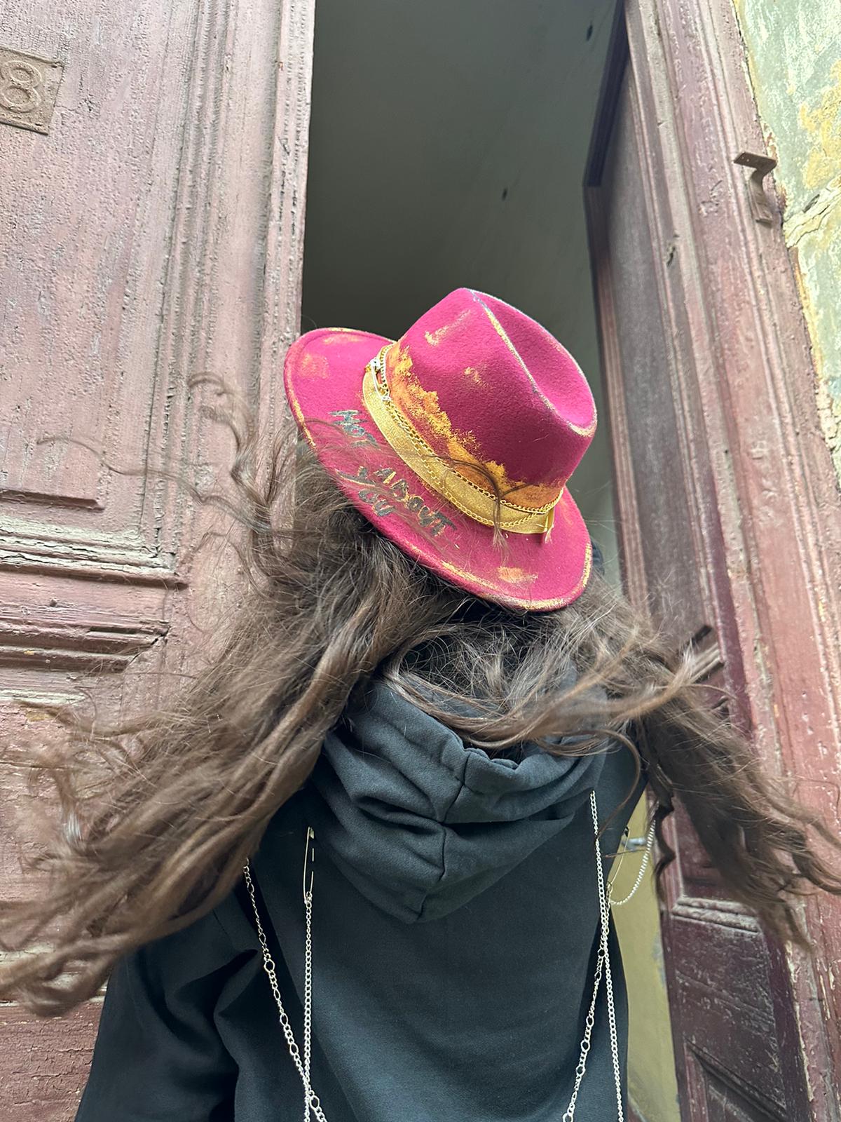 Artistic Hat - Handpainted Premium - Allabout_painting