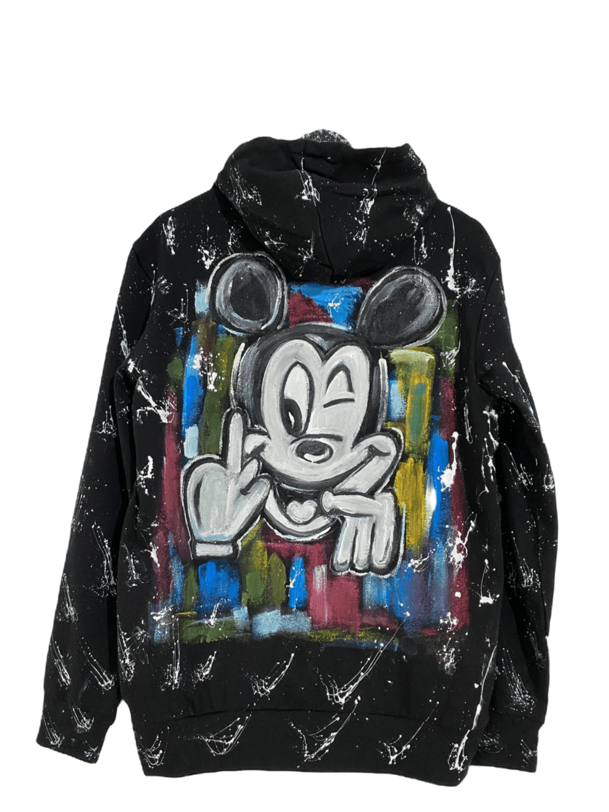 Hand painted mickey hoodie - Allabout_painting