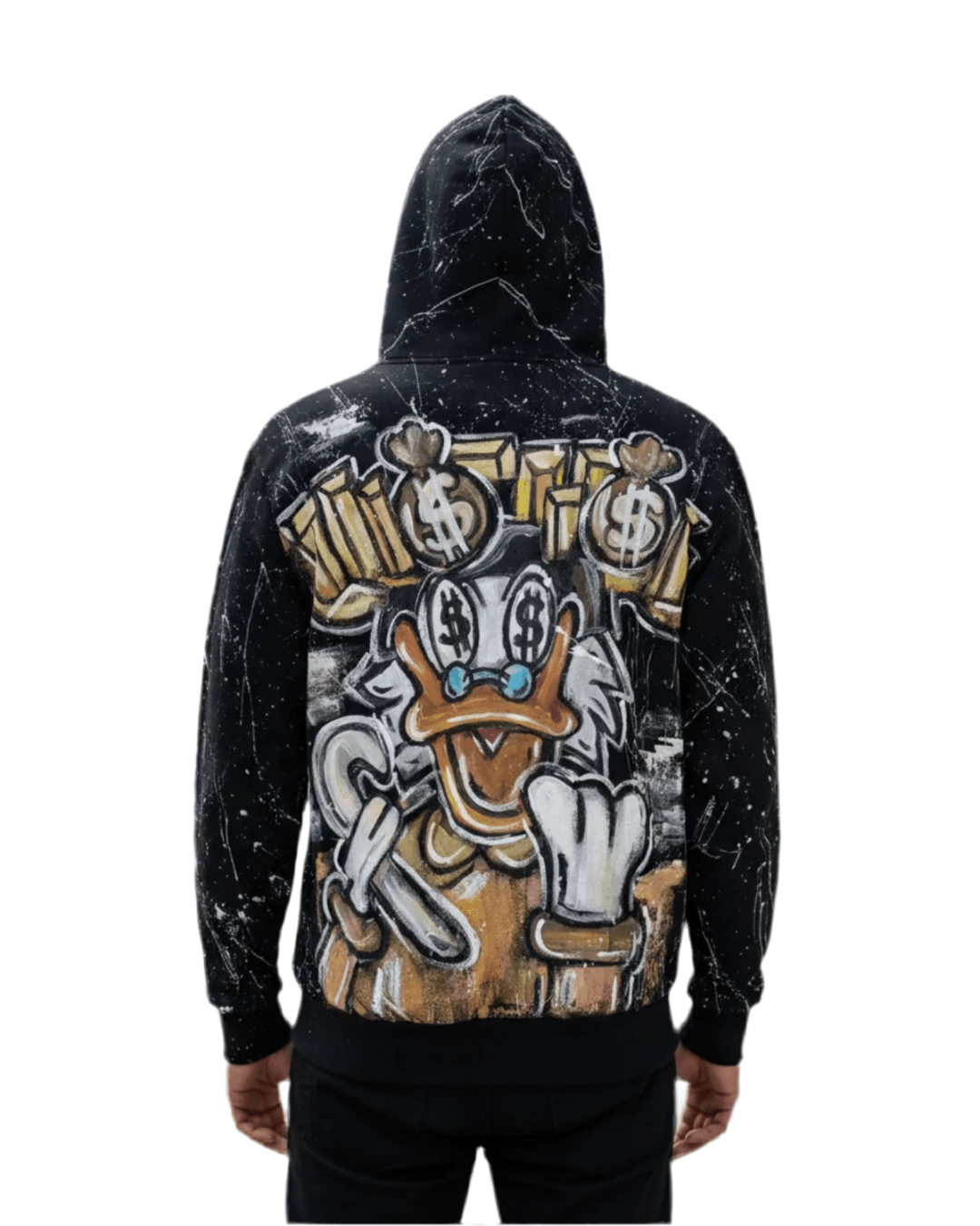 Hoodie Rich Duffy - Handpainted Premium - Allabout_painting
