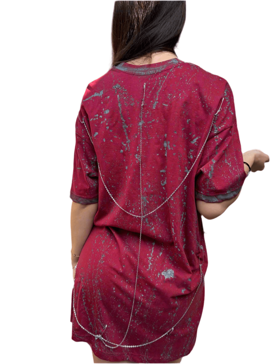 Tricou accesorizat grey touch - Allabout_painting