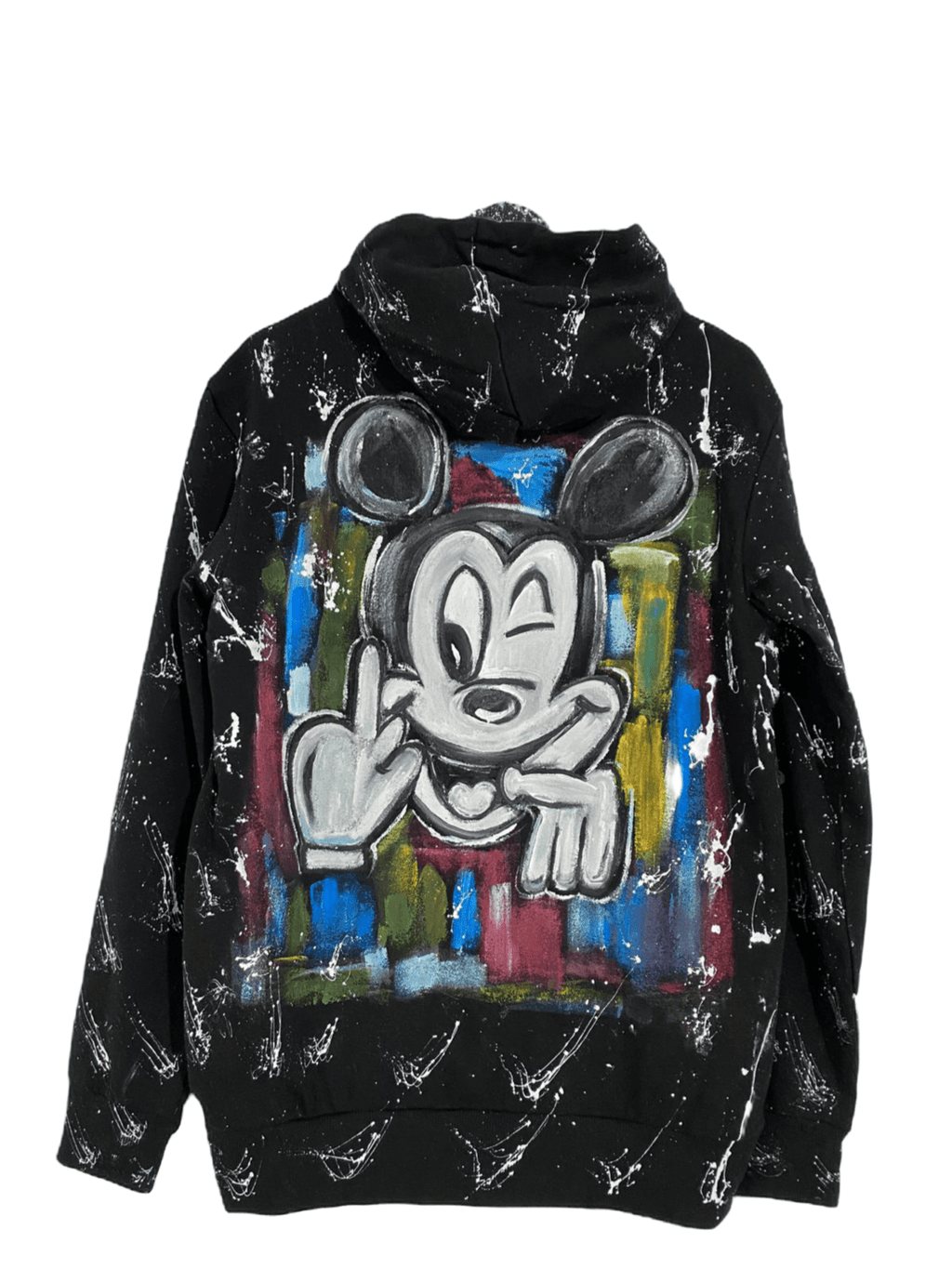 Hand painted mickey hoodie - Allabout_painting