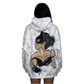 Hoodie Feminin Artistic - Handpainted Premium - Allabout_painting