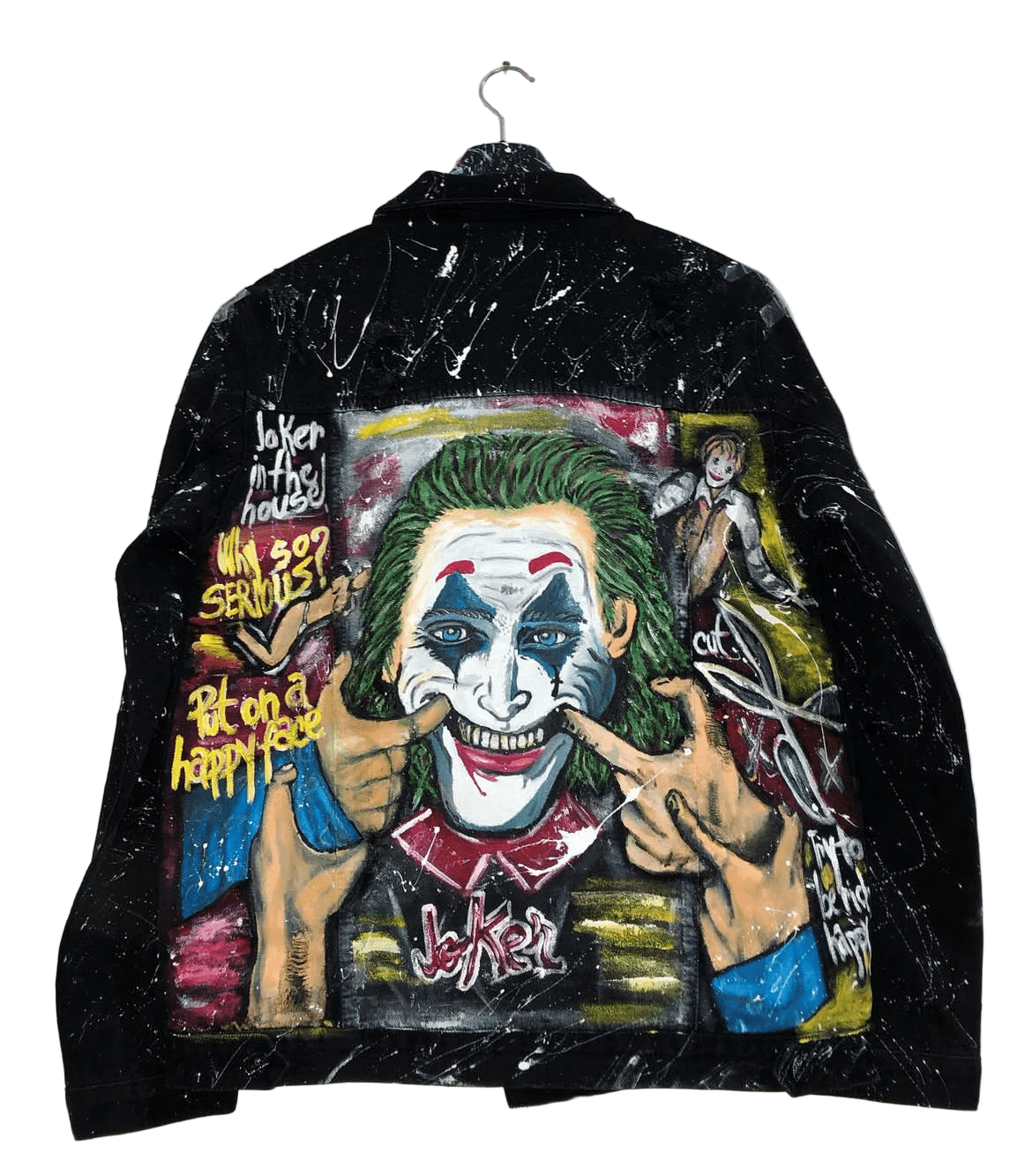 Jacheta denim joker - Allabout_painting