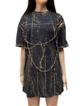 Tricou Gold Touch Oversize - Handpainted Premium - Allabout_painting