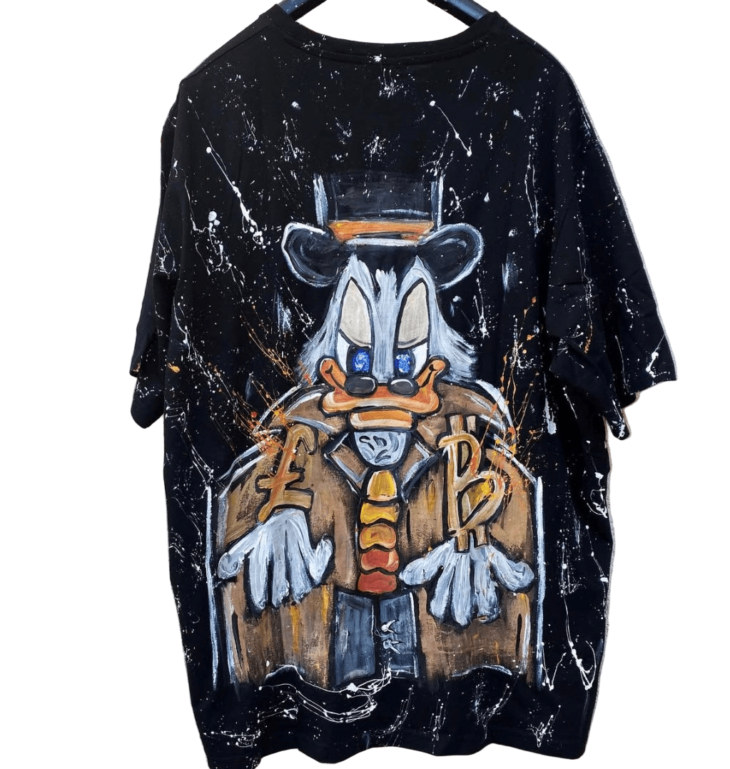 Tricou pictat manual - Allabout_painting